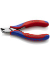 Knipex Клещи резачки под ъгъл 15˚, синьо-червена ръкохватка 120мм, с отваряща пружина,  - K6212120 - 6