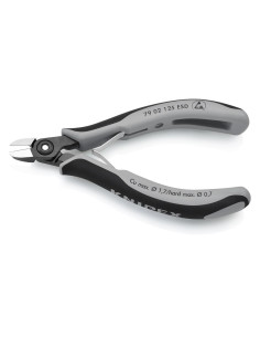 Knipex Клещи диагонални резачки, черно-сива ръкохватка 125мм, ESD, с отваряща пружина, - K7902125ESD - Цена | LEDs4economy 2