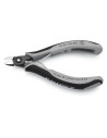 Knipex Клещи диагонални резачки, черно-сива ръкохватка 125мм, ESD, с отваряща пружина,  - K7902125ESD - 2
