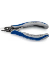 Knipex Клещи диагонални резачки, синьо-сива ръкохватка 125мм, с отваряща пружина,  - K7902125 - 4
