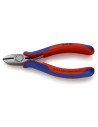 Knipex Клещи диагонални резачки с фаска, синьо-червена ръкохватка 125мм, с отваряща пружина,  - K7612125 - 3