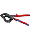 Knipex Ножици за рязане на кабел до 600мм2, синьо-червена ръкохватка 320мм, с отваряща пружина,  - K9532320 - 10