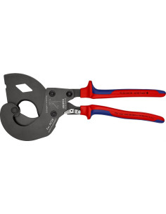 Knipex Ножици за рязане на стоманена тел до Ø1 ¼", синьо-червена ръкохватка 340мм, с фиксатор, - K9532340SR - Цена | LEDs4econom