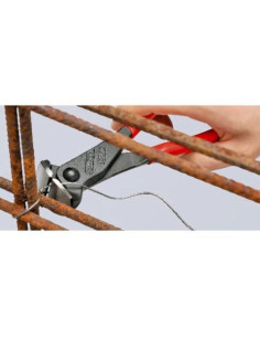 Knipex Клещи за рязане на арматурна тел, червена ръкохватка 280мм, - K6801280 - Цена | LEDs4economy 2