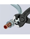 Knipex Клещи за скоби, червена ръкохватка 220мм,  - K1099I220 - 7