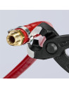 Knipex Клещи за скоби, червена ръкохватка 220мм,  - K1099I220 - 8