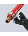 Knipex Клещи за скоби, червена ръкохватка 220мм,  - K1099I220 - 12