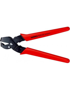 Knipex Перфоратор за ламарина, полиран, 20x29мм, червена ръкохватка 250мм, с отваряща пружина, - K906120 - Цена | LEDs4economy