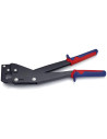Knipex Щанца за ламарина, полирана, синьо-червена ръкохватка 340мм,  - K9042340 - 5