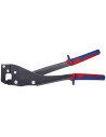 Knipex Щанца за ламарина, полирана, синьо-червена ръкохватка 340мм,  - K9042340 - 6
