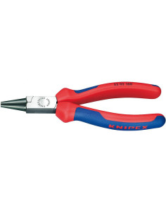 Knipex Клещи с объл връх, синьо-червена ръкохватка 160мм, - K2202160 - Цена | LEDs4economy