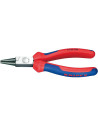 Knipex Клещи с объл връх, синьо-червена ръкохватка 160мм,  - K2202160