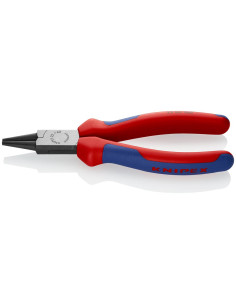 Knipex Клещи с объл връх, синьо-червена ръкохватка 160мм, - K2202160 - Цена | LEDs4economy 2