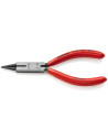 Knipex Клещи бижутерски, червена ръкохватка 130мм,  - K1901130 - 4