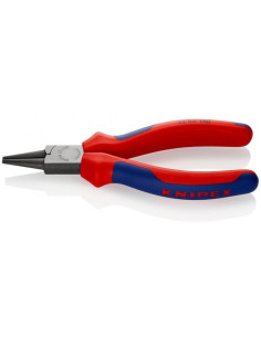 Knipex Клещи с объл връх, синьо-червена ръкохватка 140мм, - K2202140 - Цена | LEDs4economy