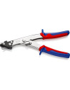 Knipex Ножици за ламарина, никелирани, синьо-червена ръкохватка 280мм, с фиксатор,  - K9055280 - 2