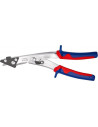 Knipex Ножици за ламарина, никелирани, синьо-червена ръкохватка 280мм, с фиксатор,  - K9055280 - 4