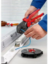 Knipex Клещи за кримпване на кабелни накрайници 0.5-25мм2 MultiCrimp, 5 челюсти, синьо-червена ръкохватка 250мм, с пружина,  - K - 5