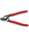 Knipex Ножици за рязане на кабел до 50мм2, червена ръкохватка 165мм, с фиксатор,  - K9521165 - 4