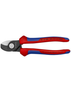 Knipex Ножици за рязане на кабел до 50мм2, синьо-червена ръкохватка 165мм, - K9512165 - Цена | LEDs4economy