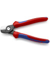 Knipex Ножици за рязане на кабел до 50мм2, синьо-червена ръкохватка 165мм,  - K9512165 - 5