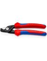 Knipex Ножици за рязане на кабел до 50мм2 StepCut, синьо-червена ръкохватка 160мм, - K9512160 - Цена | LEDs4economy