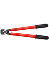 Knipex Ножици за рязане на кабел до 150мм2, хромирани, VDE 1000V гумирана червена ръкохватка 500мм,  - K9517500 - 2