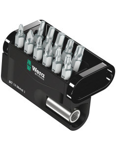 Wera Комплект 11х бита и държач 899/4/1, Bit-Check 12 Metal - W057424 - Цена | LEDs4economy