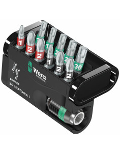 Wera Комплект 11х бита и държач 889/4/1 K, Bit-Check 12 BiTorsion - W057420 - Цена | LEDs4economy