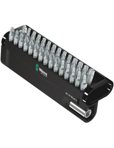 Wera Комплект 29х бита и държач 899/4/1, Bit-Check 30 Wood - W057432 - Цена | LEDs4economy