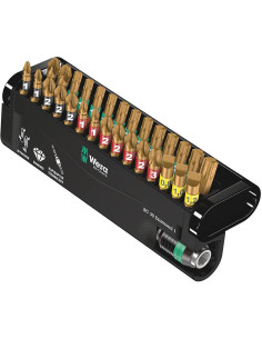 Wera Комплект 29х бита и държач 889/4/1, Bit-Check 30 Diamond - W057431 - Цена | LEDs4economy