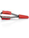 Knipex Пинцети заголващи, за лак на медно жило Ø0.6мм, червена ръкохватка 120мм,  - K1511120 - 3