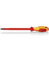 Knipex Отвертка PZ 4, VDE 1000V жълто-червена ръкохватка 320мм, - K982504 - Цена | LEDs4economy