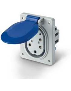 Scame Kонтакт 70х87 32A 3P+N+E+2pilot 400V IP44 Ecomobility - 200.33263 - Цена | LEDs4economy