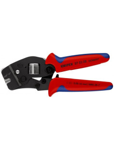 Knipex Клещи автоматични за кримпване на кабелни накрайници 0.08-10мм2 квадрат, ръкохватка 190мм, с пружина, - K975308 - Цена | 