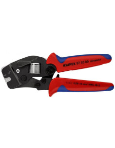 Knipex Клещи автоматични за кримпване на кабелни накрайници 0.08-16мм2 квадрат, ръкохватка 190мм, с пружина, - K975309 - Цена | 