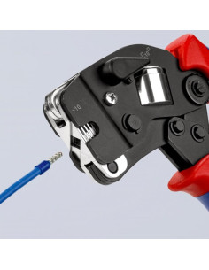 Knipex Клещи автоматични за кримпване на кабелни накрайници 0.08-16мм2 квадрат, ръкохватка 190мм, с пружина, - K975309 - Цена |  2