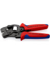 Knipex Клещи автоматични за кримпване на кабелни накрайници 0.08-16мм2 квадрат, ръкохватка 190мм, с пружина,  - K975309 - 3