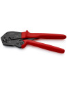 Knipex Клещи за кримпване на кабелни накрайници 10-25мм2, закалени, синьо-червена ръкохватка 250мм, с пружина,  - K975209 - 4