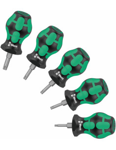 Wera Комплект отвертки, 5x TX, 367/5 Kraftform Stubby - W008876 - Цена | LEDs4economy