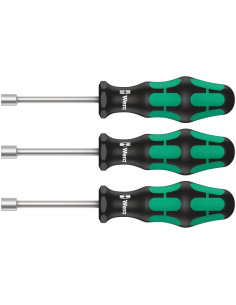 Wera Комплект отвертки, 3x за болтове, кух ствол, 395/3 Kraftform Plus - W134275 - Цена | LEDs4economy