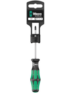 Wera Отвертка TX 10x80, зелено-черна ръкохватка, 367 Kraftform Plus блистер - W100060 - Цена | LEDs4economy