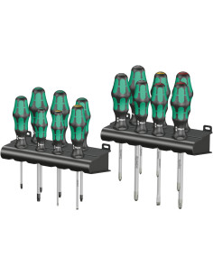 Wera Комплект отвертки, 3x шлиц, 3x PH, 3x PZ и 5x TX, Big Pack 300 Kraftform Plus - W105630 - Цена | LEDs4economy