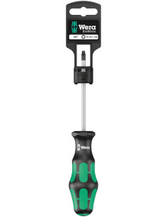 Wera Отвертка TX 25x100, зелено-черна ръкохватка, 367 Kraftform Plus блистер - W100063 - Цена | LEDs4economy
