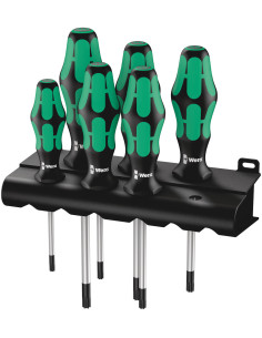 Wera Комплект отвертки, 6x TX, 367/6 Kraftform Plus - W028062 - Цена | LEDs4economy