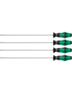 Wera Комплект отвертки, 4x TX, магнитна глава, 367/4 Kraftform Plus - W028074 - Цена | LEDs4economy