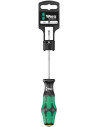 Wera Отвертка шлиц 1.0x5.5x125, зелено-черна ръкохватка, 335 Kraftform Plus блистер - W100044 - Цена | LEDs4economy
