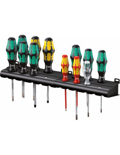 Wera Комплект отвертки, 5x шлиц, 1x PH, 2x PZ, 3x TX и фазомер, XXL 2 Kraftform Plus - W051011 - Цена | LEDs4economy