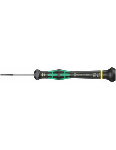 Wera Отвертка шлиц 0.30x1.8x40, зелено-черна ръкохватка, 2035 Kraftform Micro - W117993 - Цена | LEDs4economy