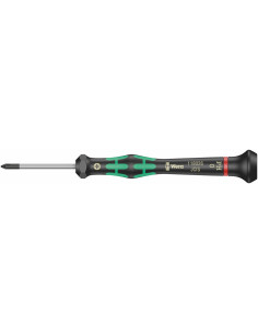 Wera Отвертка PH 000x40, зелено-черна ръкохватка, 2050 Kraftform Micro - W345290 - Цена | LEDs4economy